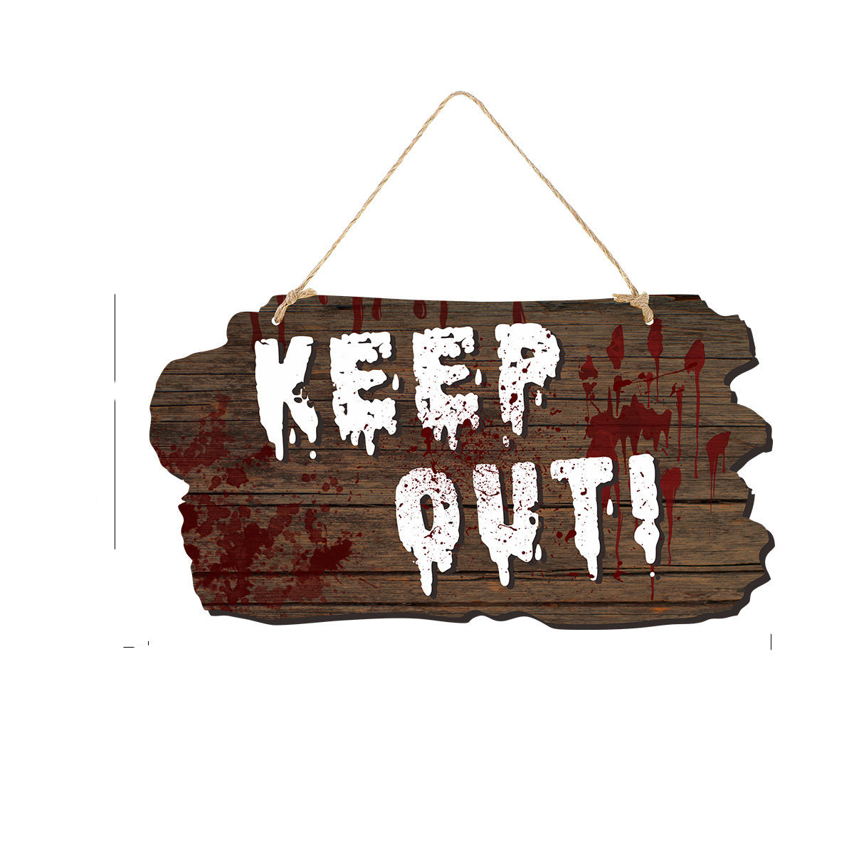 Halloween Scary Door Sign Set – Spooky Party Decorations for Haunted House & Trick-or-Treat