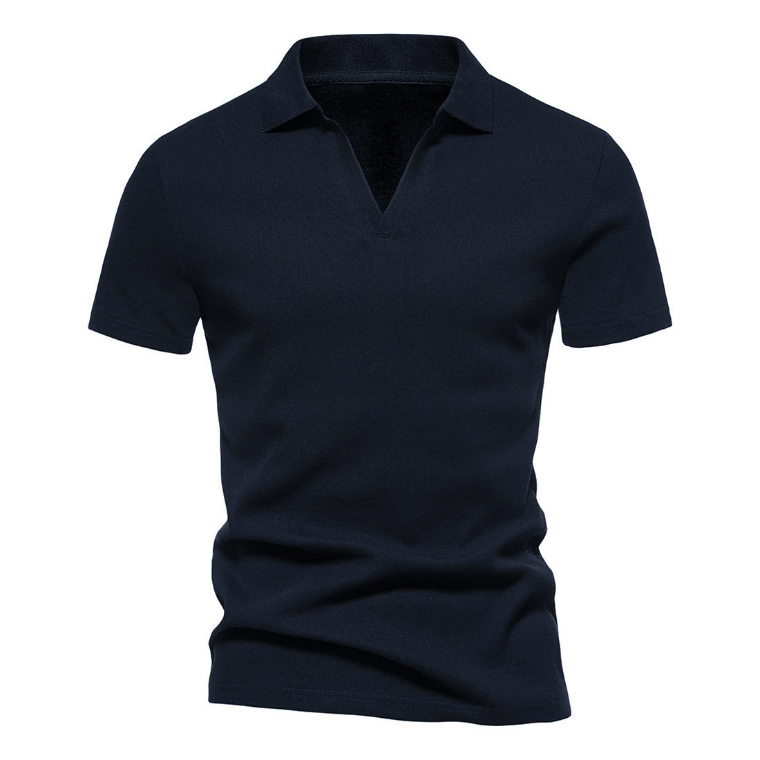Benjamin – Short-sleeved Henley Shirt for Men