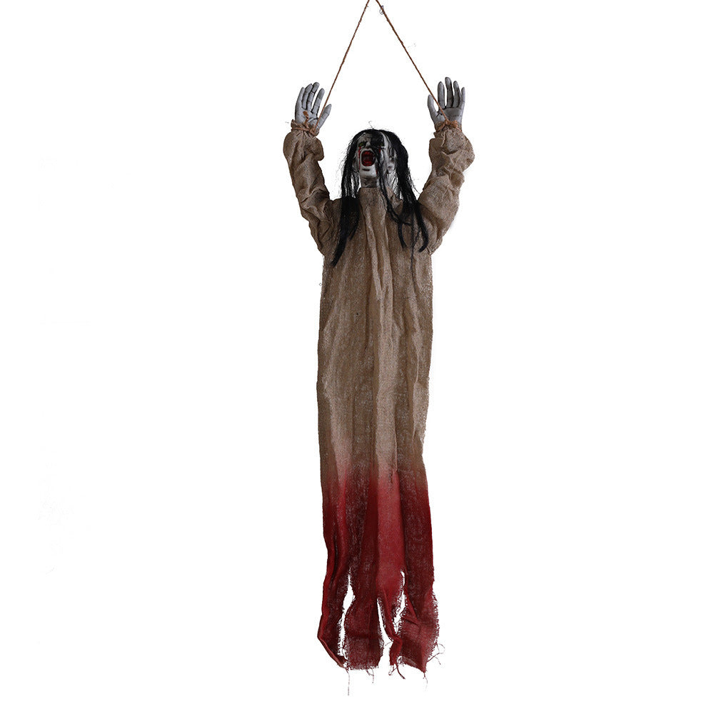 Halloween Hanging Ghost Ornaments Spooky Decoration Set