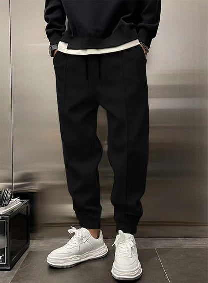 Denise – Thicken Ankle-Tied Drawstring Leisure Sweatpants