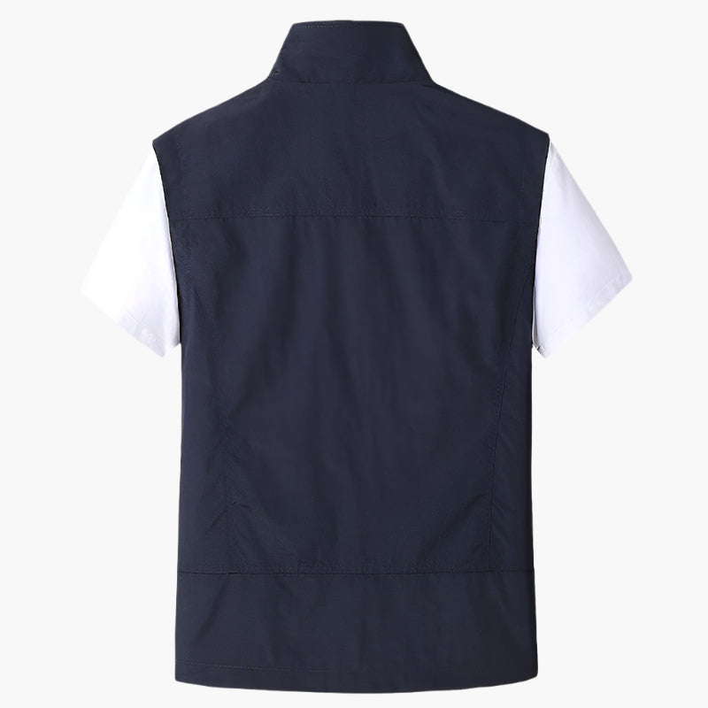 Men's Modern Versatile Vest – Sleeveless Everyday Style for All Seasons