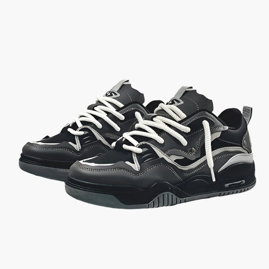 Men's Casual Geometric Pattern Sports Sneakers – Fashion Street Style