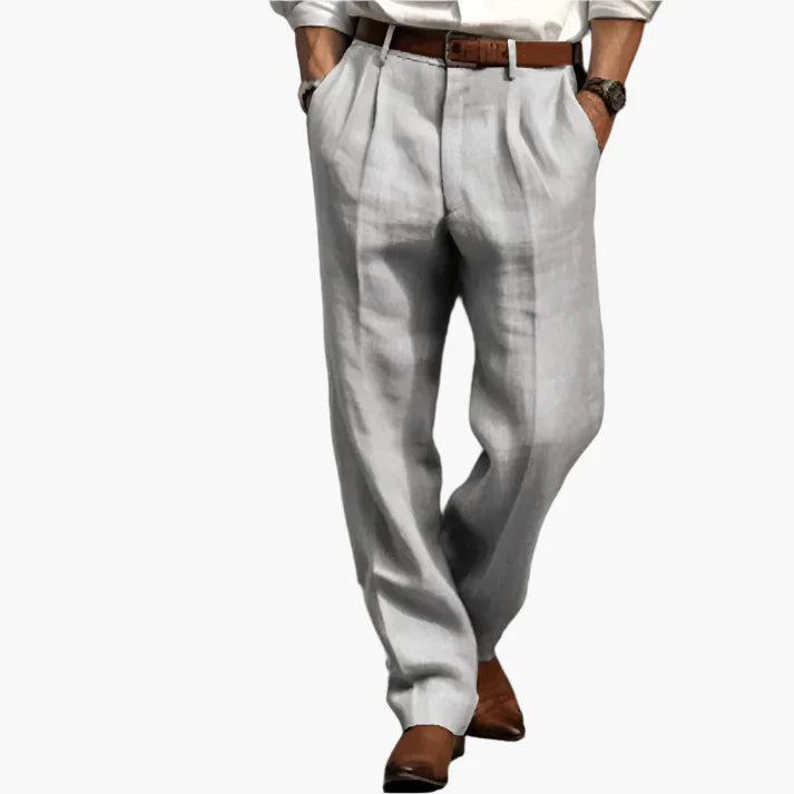 Men's Classic Retro Dress Pants – Timeless Elegant Style for Formal or Casual Wear
