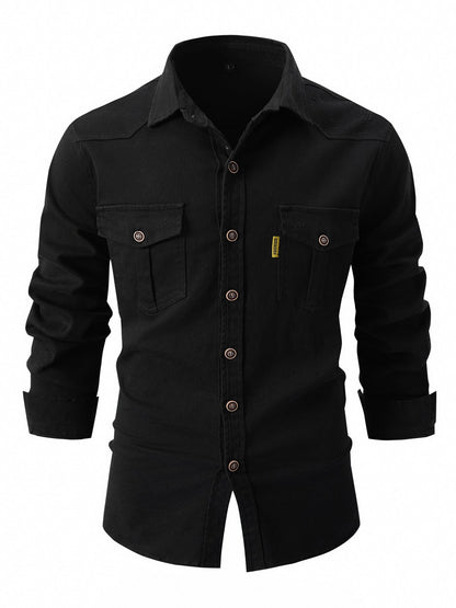 Kevin – European Size Shirt for Men with Stretch
