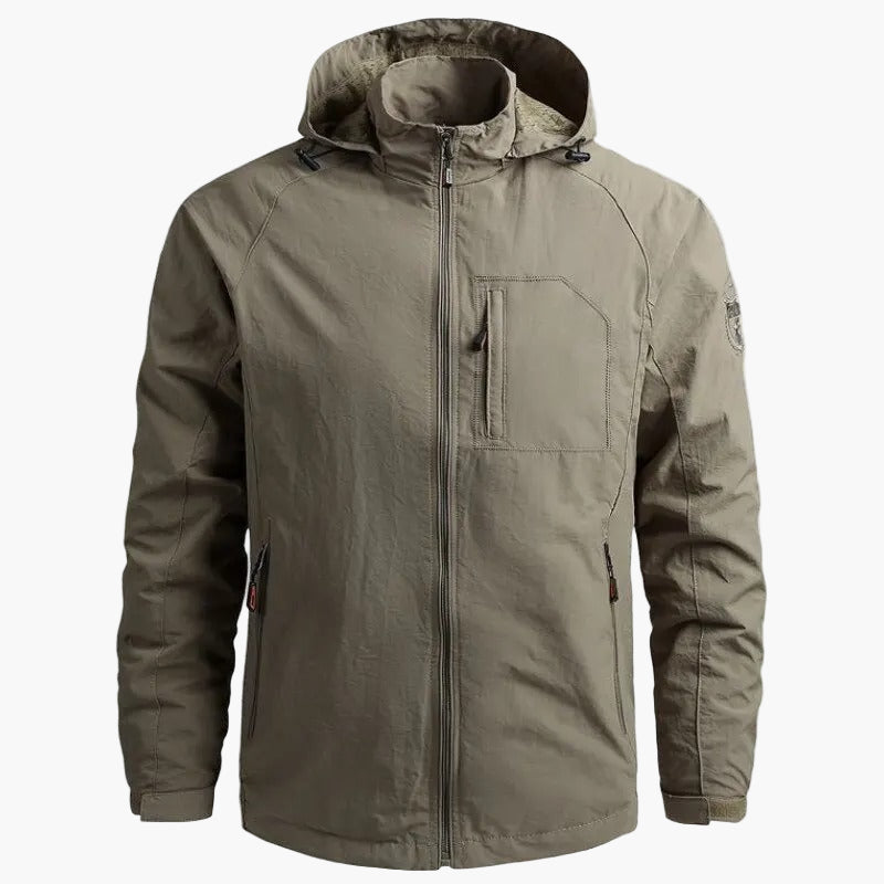 Men's Waterproof Cargo Jacket – Stylish Outdoor Casual Utility Coat