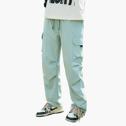 Men's Classic Straight-Leg Jogger Pants for Everyday Comfort and Style