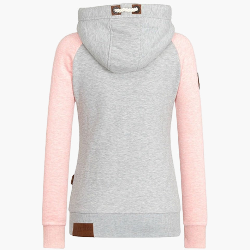 Women's Cozy Slim Fit Zip-Up Hoodie for Everyday Style and Comfort