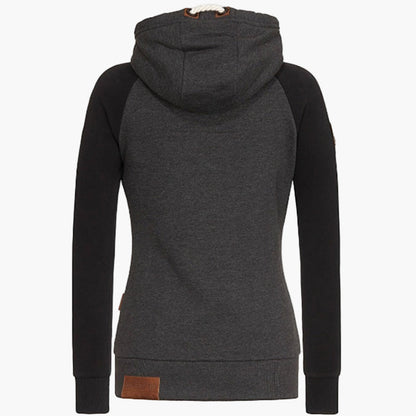 Women's Cozy Slim Fit Zip-Up Hoodie for Everyday Style and Comfort