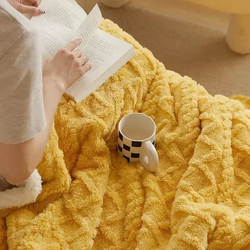 Luxury Plush Winter Blanket for Ultimate Comfort and Warmth