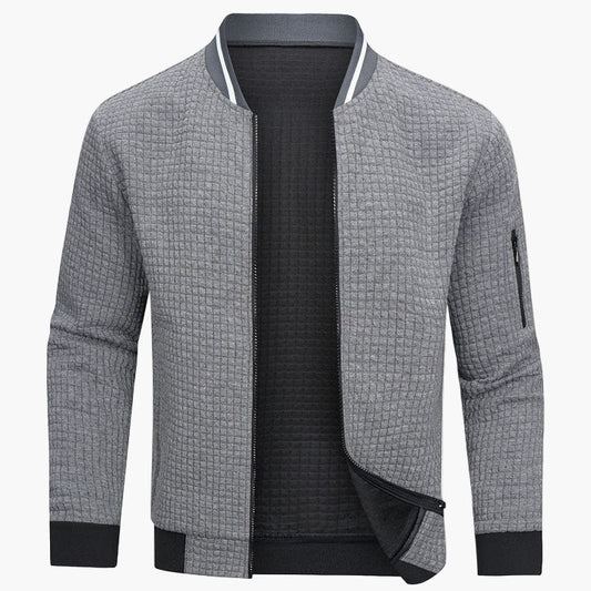 Men's Minimalist Bomber Jacket for Everyday Style and Comfort