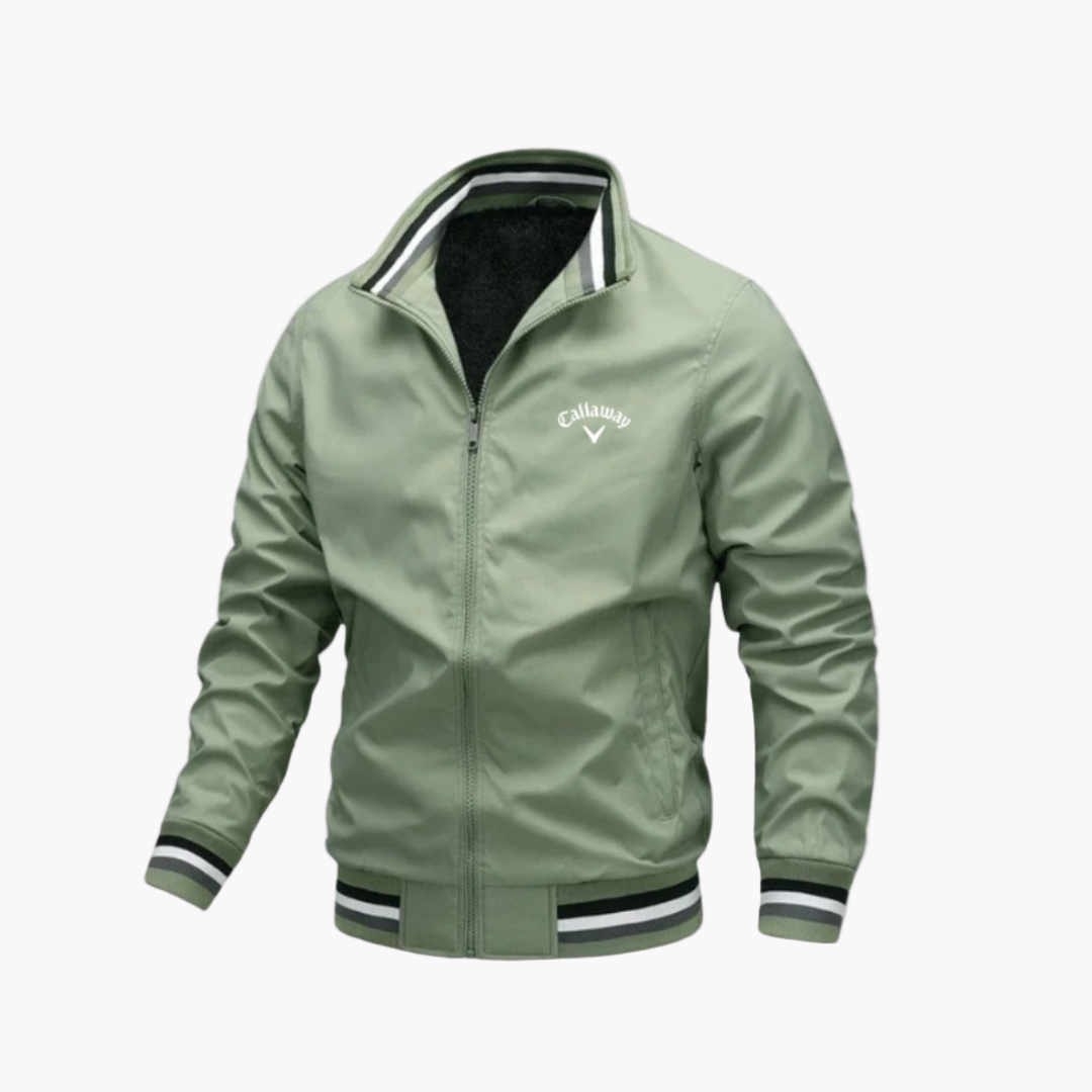 Men's Lightweight Golf Jacket Windbreaker – Athletic Water-Resistant Outerwear for Active & Casual Wear