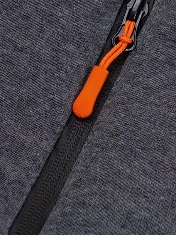 Men's Tactical Outdoor Utility Hoodie with Multi-Pocket Design
