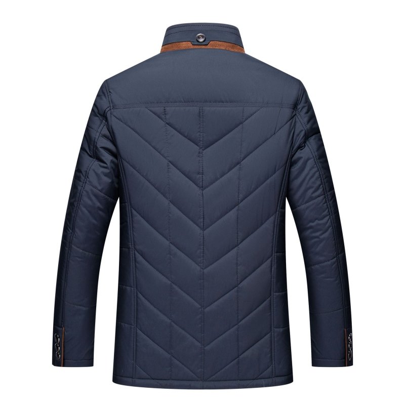 Men's Tailored Quilted Liddesdale Jacket with Faux Fur Collar – Fashionable Winter Outerwear