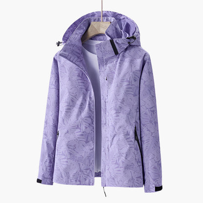 Women's Outdoor Waterproof Windbreaker Jacket – Stylish All-Weather Rain and Wind Protection