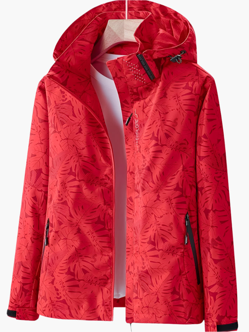 Women's Outdoor Waterproof Windbreaker Jacket – Stylish All-Weather Rain and Wind Protection