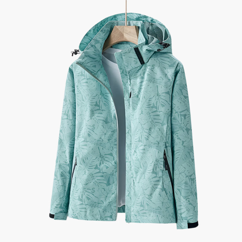 Women's Outdoor Waterproof Windbreaker Jacket – Stylish All-Weather Rain and Wind Protection