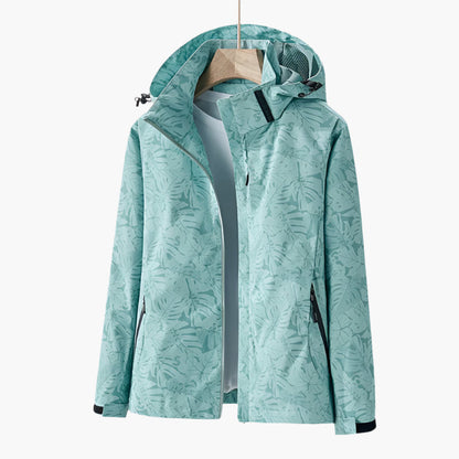 Women's Outdoor Waterproof Windbreaker Jacket – Stylish All-Weather Rain and Wind Protection