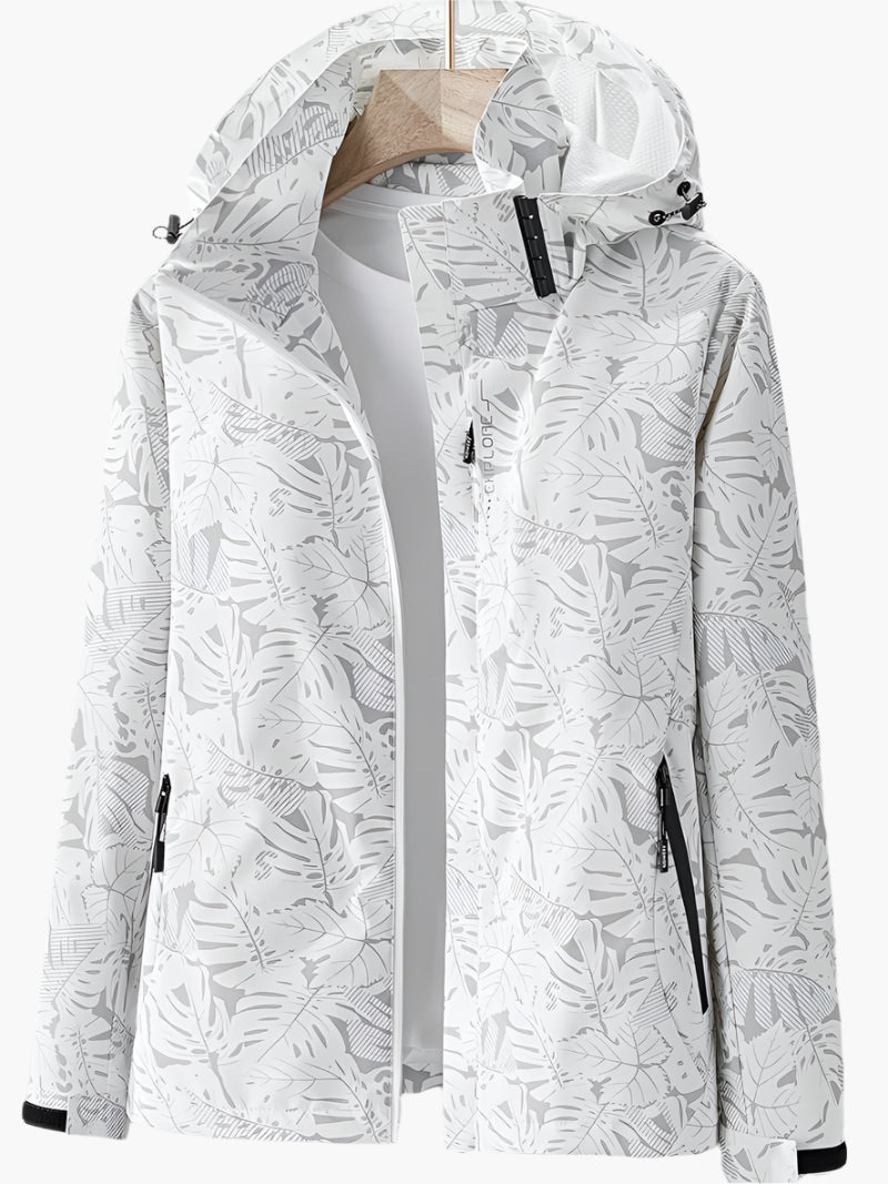 Women's Outdoor Waterproof Windbreaker Jacket – Stylish All-Weather Rain and Wind Protection