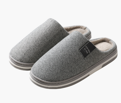 Men's Luxury Slip-On House Slippers with Anti-Slip Sole – Comfortable and Stylish Indoor Footwear