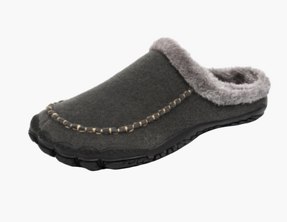 Men's Luxury Slip-On Indoor Slippers with Anti-Slip Sole – Warm Plush Lining for Ultimate Comfort