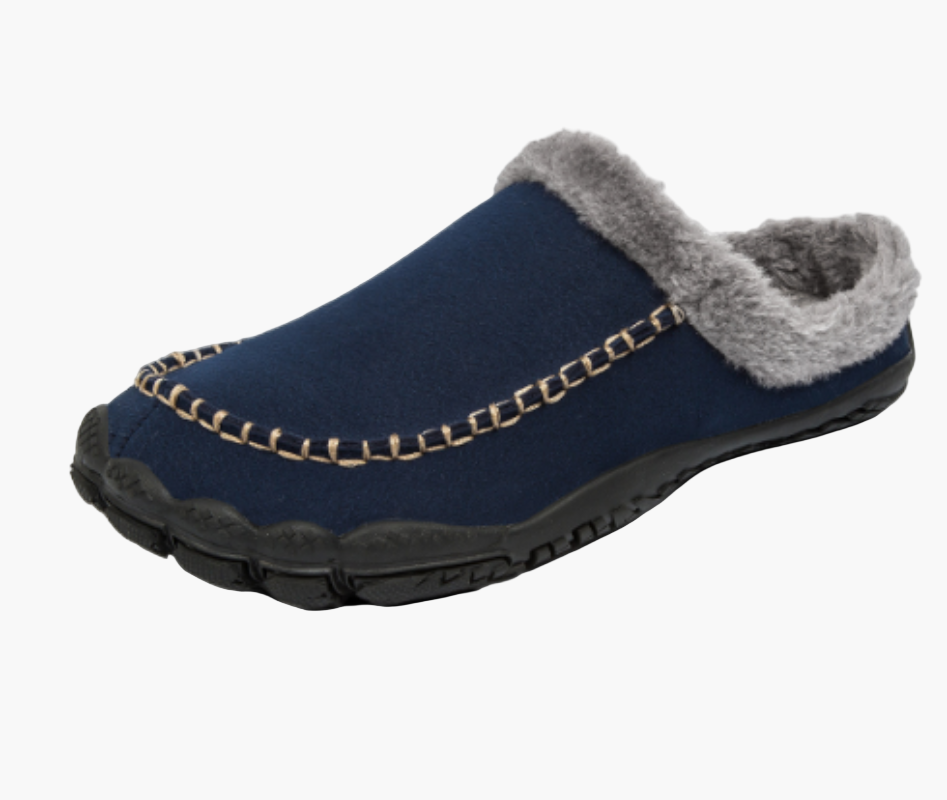 Men's Luxury Slip-On Indoor Slippers with Anti-Slip Sole – Warm Plush Lining for Ultimate Comfort