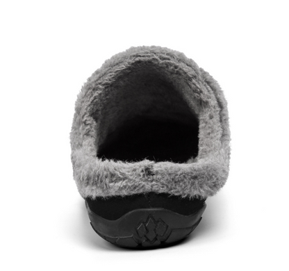 Men's Luxury Slip-On Indoor Slippers with Anti-Slip Sole – Warm Plush Lining for Ultimate Comfort