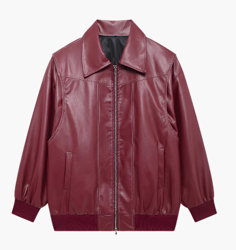 Women's Oversized Bomber Jacket – Casual Streetwear, Comfort Fit, Trendy Everyday Outerwear
