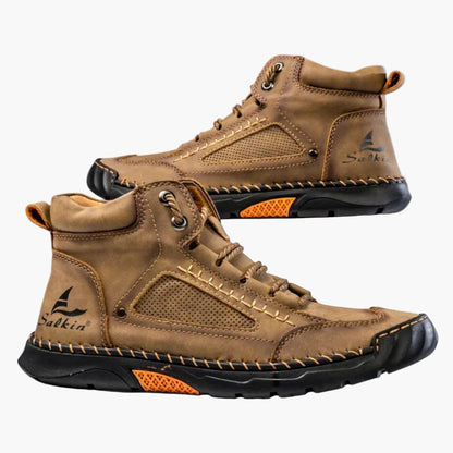 Men's Casual Outdoor Comfort Ankle Boots – Lightweight Walking Shoes with Anti-Slip Sole