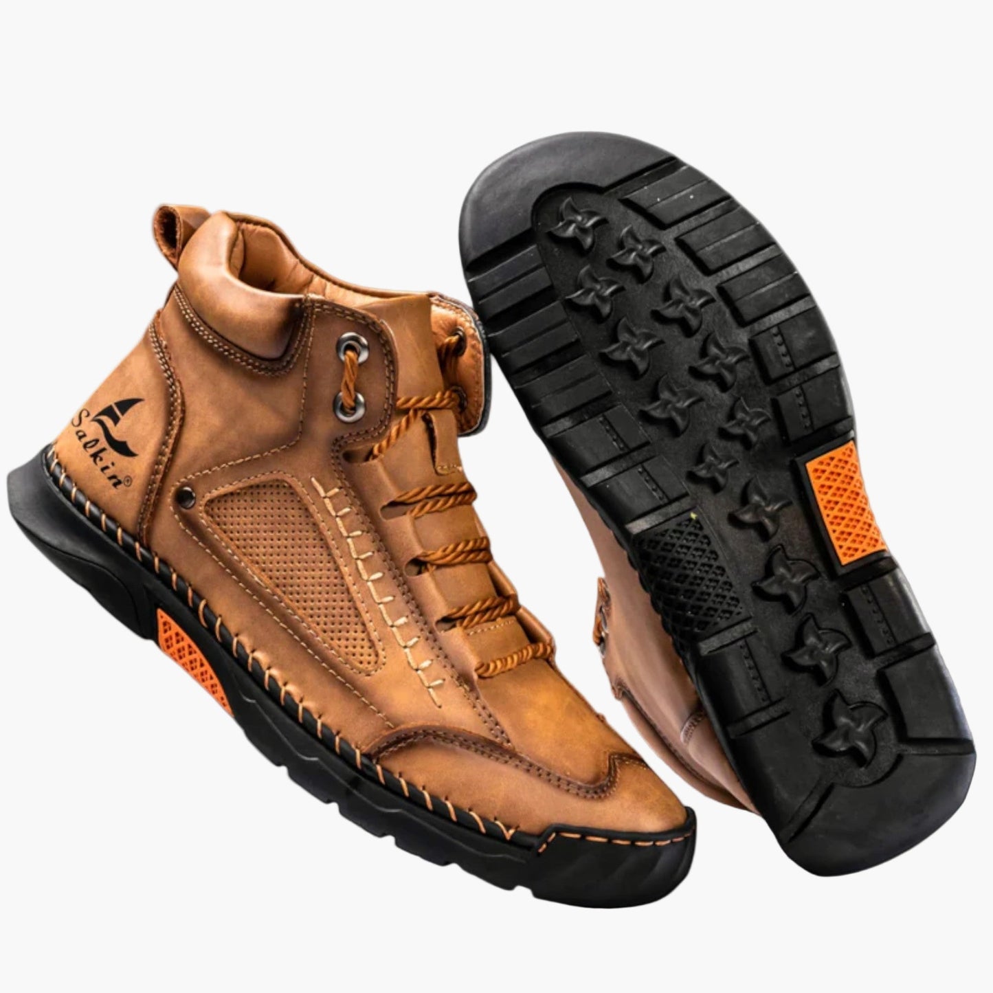 Men's Casual Outdoor Comfort Ankle Boots – Lightweight Walking Shoes with Anti-Slip Sole