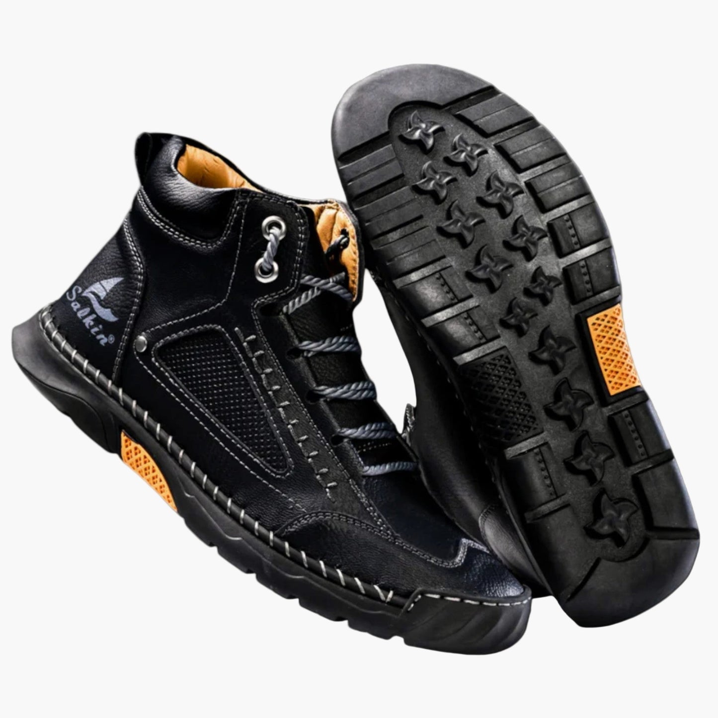 Men's Casual Outdoor Comfort Ankle Boots – Lightweight Walking Shoes with Anti-Slip Sole