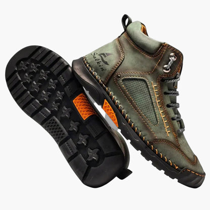 Men's Casual Outdoor Comfort Ankle Boots – Lightweight Walking Shoes with Anti-Slip Sole