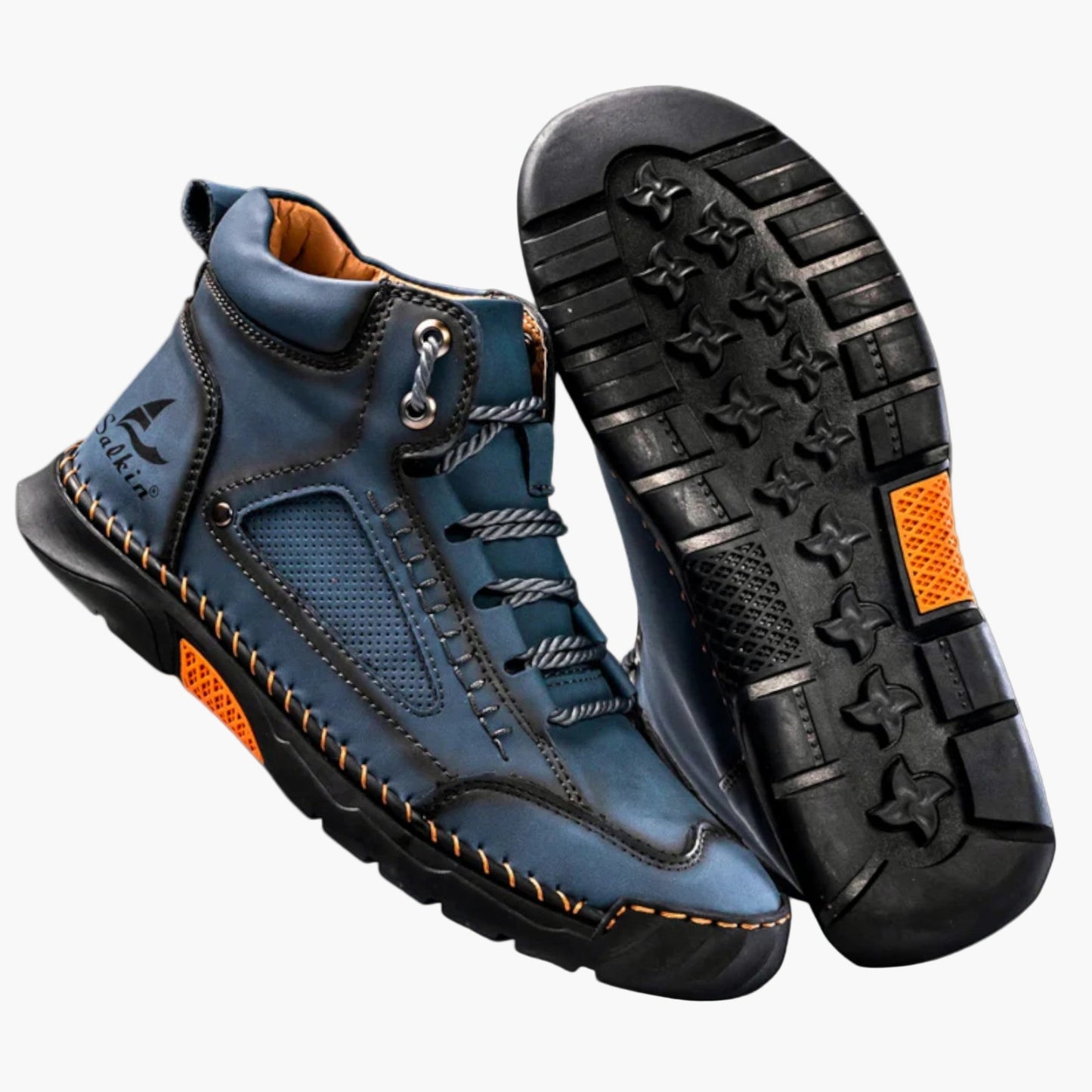 Men's Casual Outdoor Comfort Ankle Boots – Lightweight Walking Shoes with Anti-Slip Sole