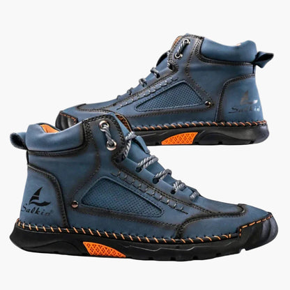 Men's Casual Outdoor Comfort Ankle Boots – Lightweight Walking Shoes with Anti-Slip Sole