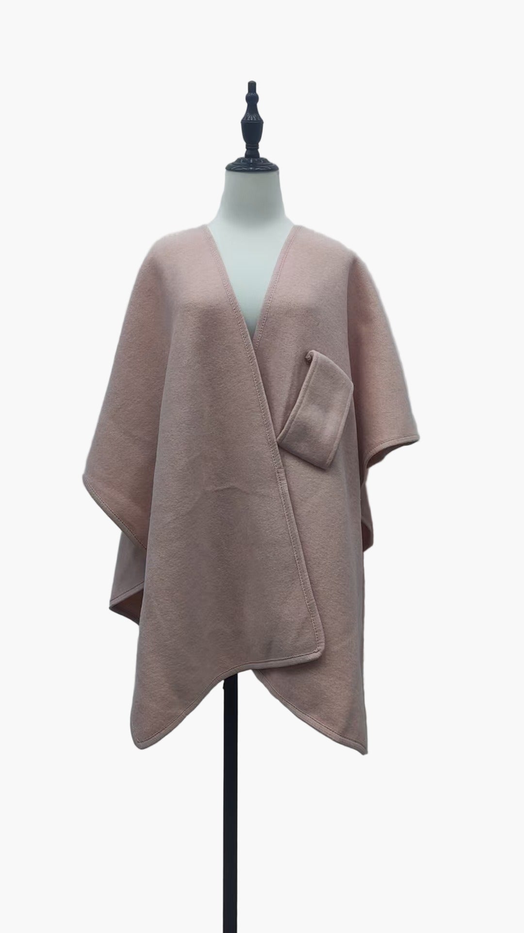 Women's Elegant Versatile Lightweight Poncho Scarf – Timeless Style for All Seasons