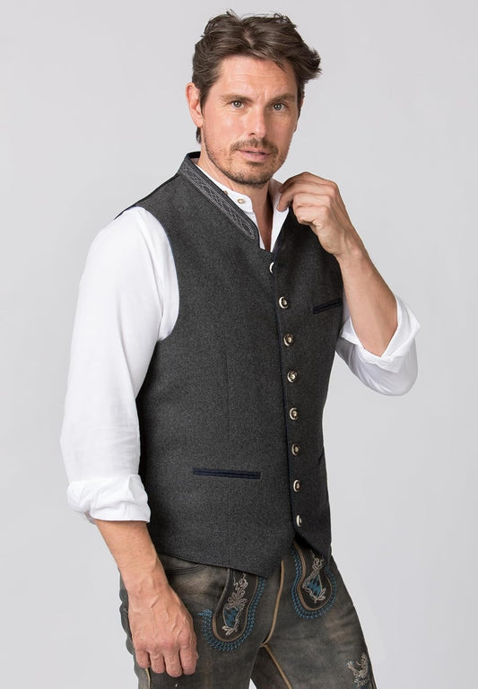 Men's Traditional Vest Elegant Classic Oktoberfest Style