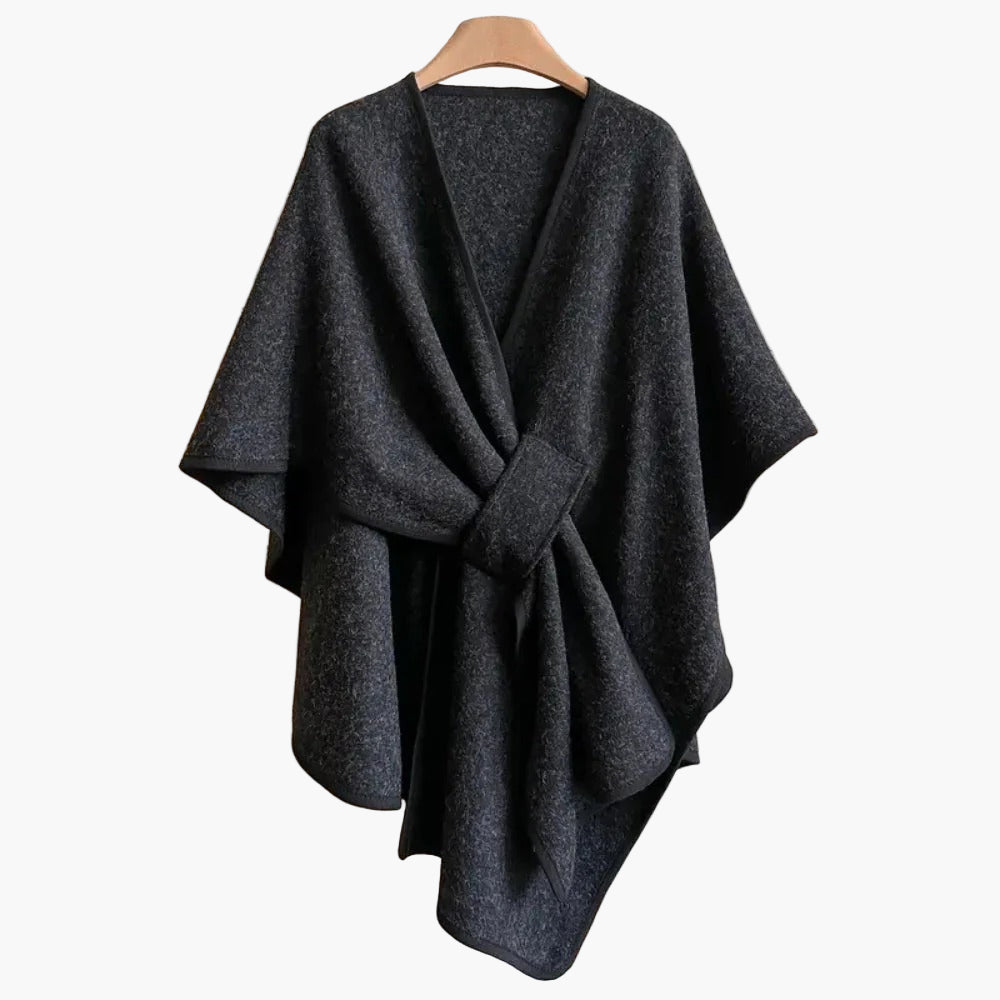 Women's Elegant Versatile Lightweight Poncho Scarf – Timeless Style for All Seasons
