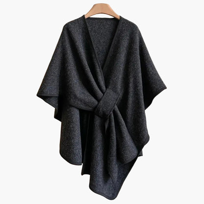 Women's Elegant Versatile Lightweight Poncho Scarf – Timeless Style for All Seasons
