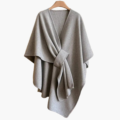 Women's Elegant Versatile Lightweight Poncho Scarf – Timeless Style for All Seasons