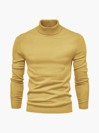 Men's Classic Turtleneck Sweater – Everyday Comfort and Timeless Style