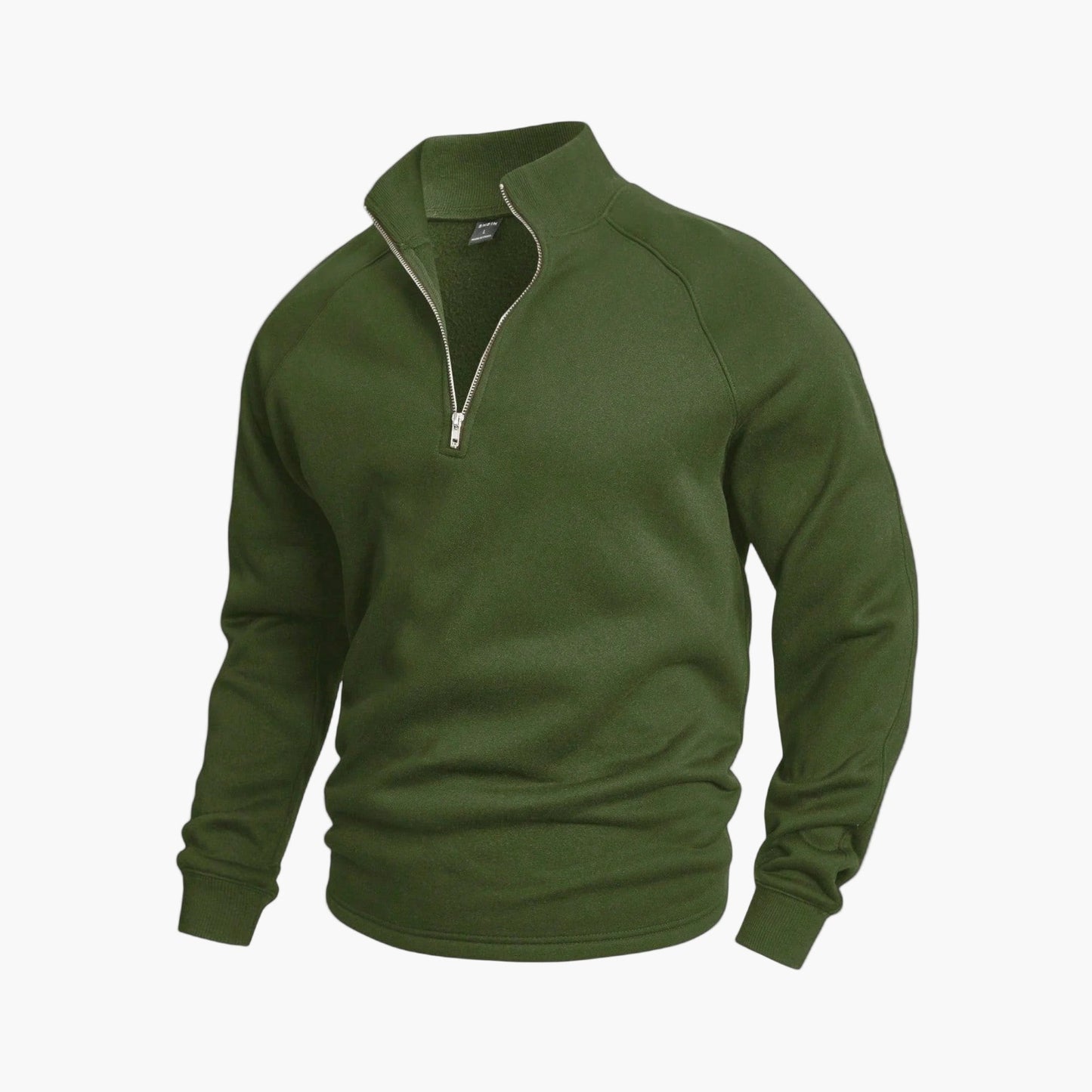 Men's Casual Half-Zip Pullover Sweatshirt for Everyday Comfort and Style