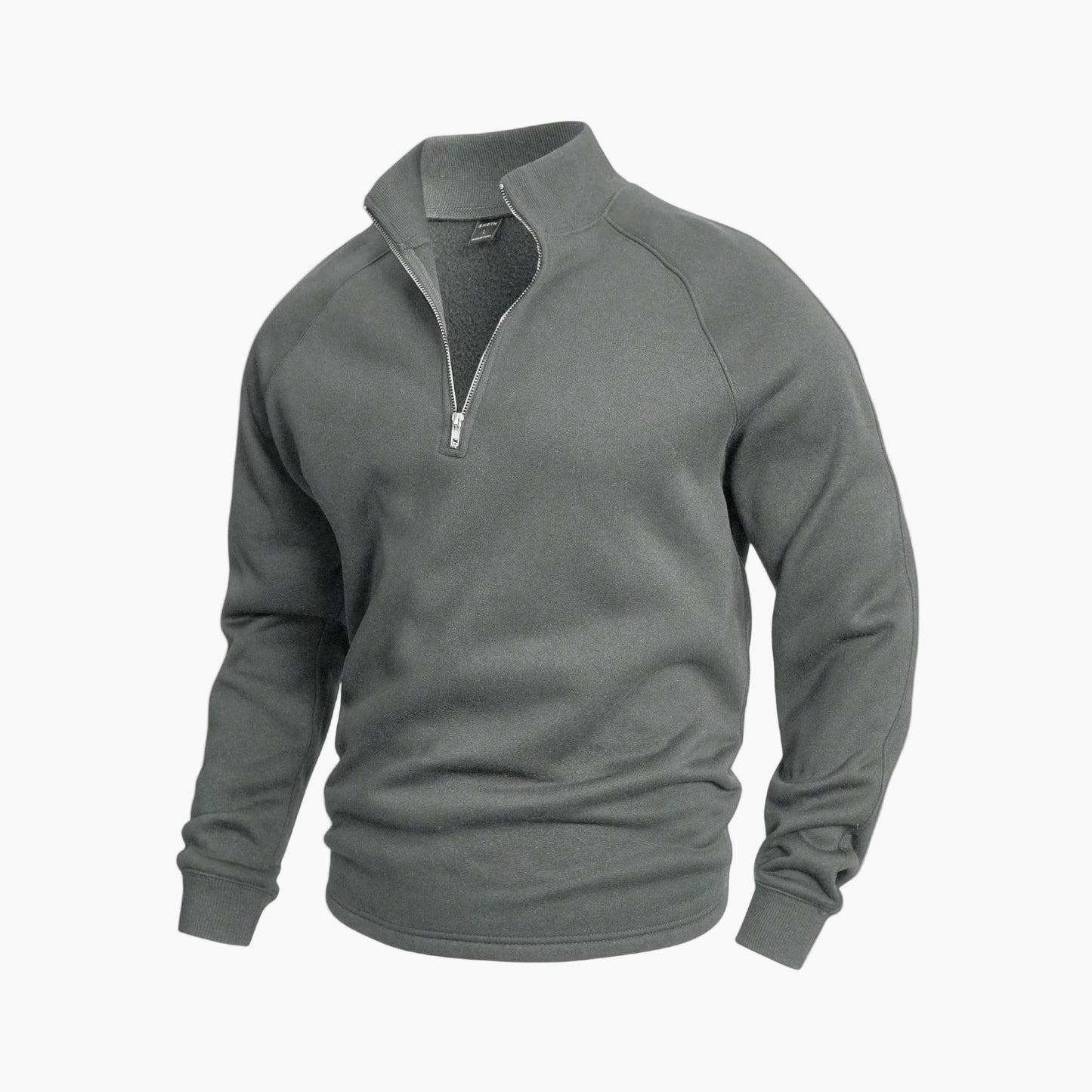 Men's Casual Half-Zip Pullover Sweatshirt for Everyday Comfort and Style