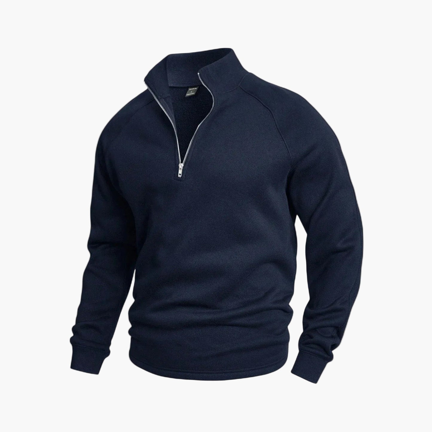Men's Casual Half-Zip Pullover Sweatshirt for Everyday Comfort and Style