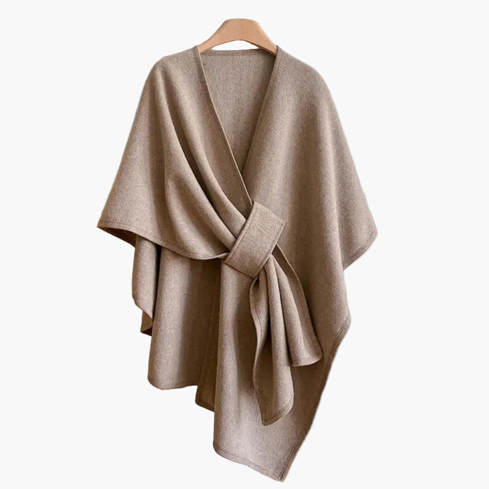 Women's Elegant Versatile Lightweight Poncho Scarf – Timeless Style for All Seasons