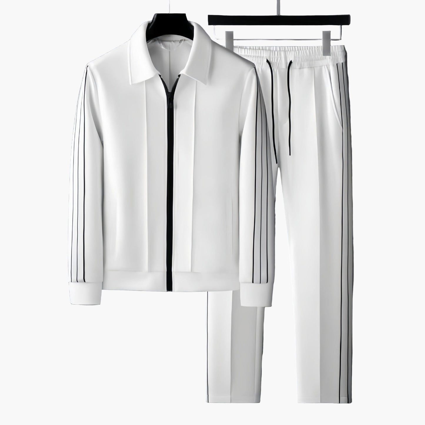Men's Athletic Track Suit Set Modern Sport Style