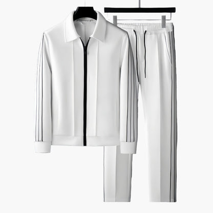 Men's Athletic Track Suit Set Modern Sport Style