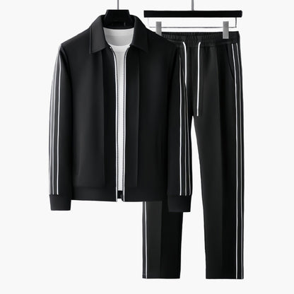 Men's Athletic Track Suit Set Modern Sport Style