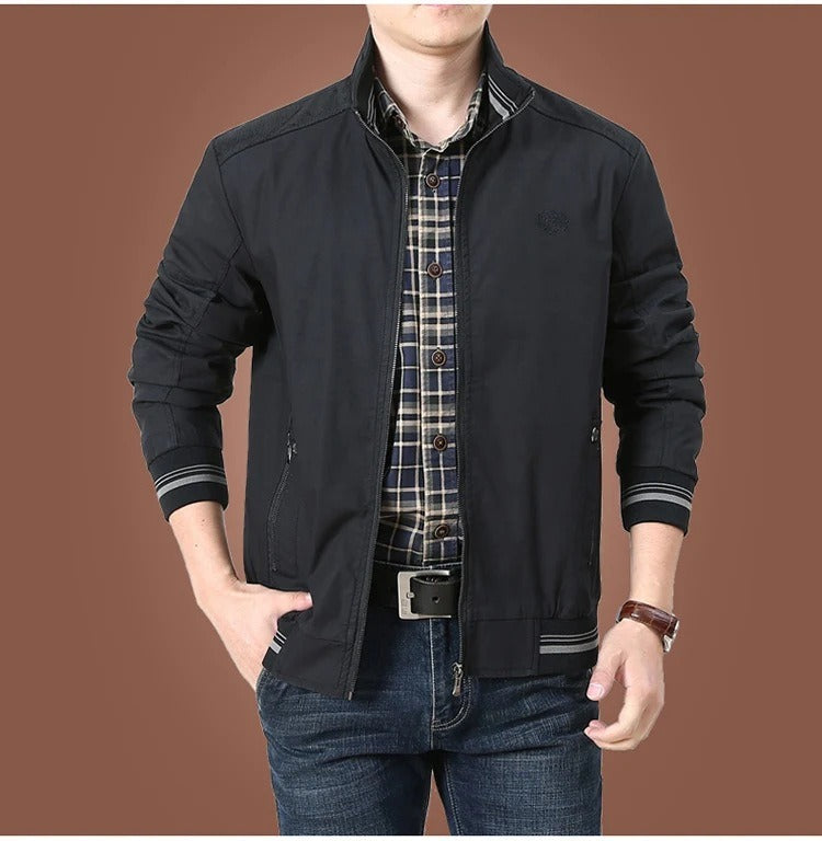 Men's Stylish Bomber Jacket – Casual Spring and Summer Fashion Outerwear