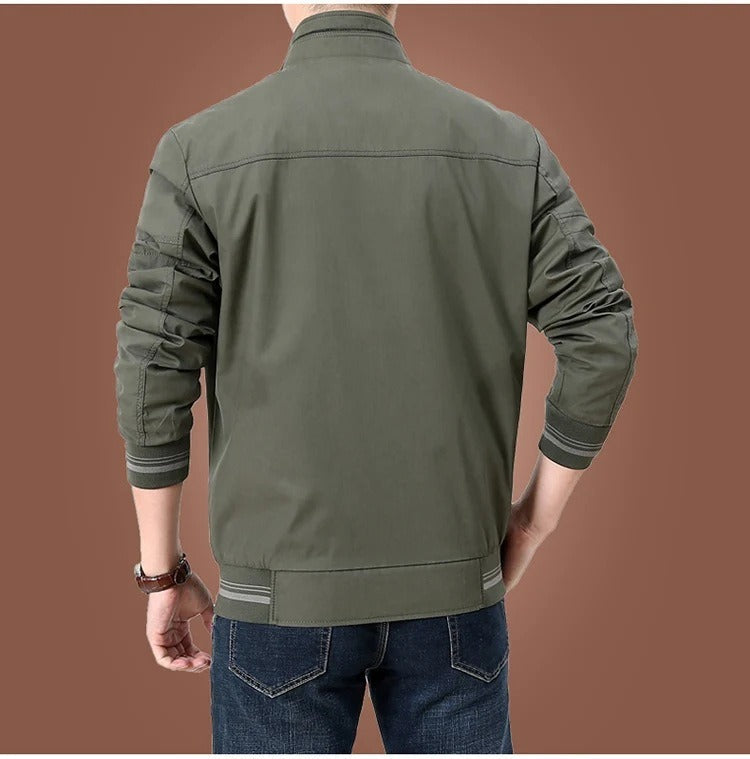 Men's Stylish Bomber Jacket – Casual Spring and Summer Fashion Outerwear
