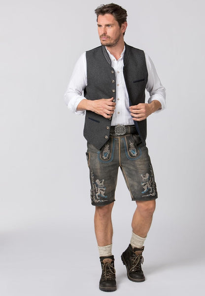 Men’s Traditional Bavarian Vest – Classic Trachten Style for Festive Occasions