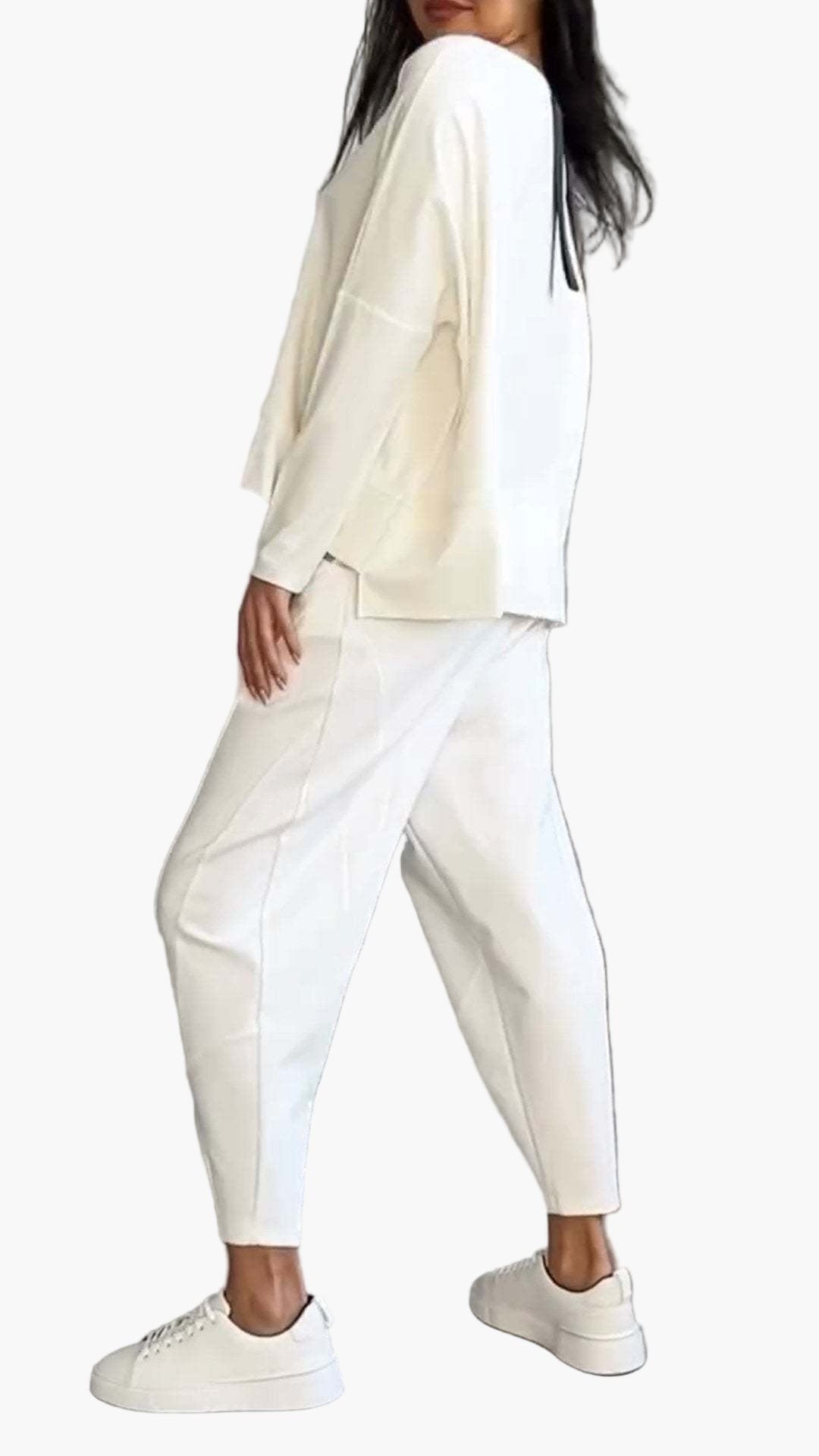 Women's Relaxed Fit Two-Piece Loungewear Set – Casual Cozy Lounge and Street Style Outfit